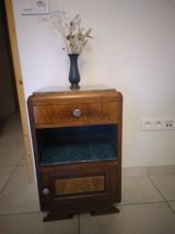 Table chevet vintage année 50 relookée