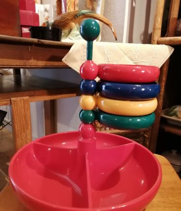 Serviteur 70's multicolore