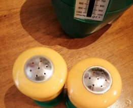 Set sel/poivre vintage 70's