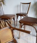Chaise Baumann Bistrot vintage n 53