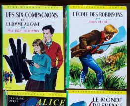 Lot de 11 livres Bibliothèque Verte