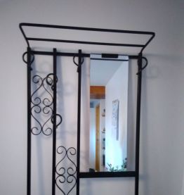 Vestiaire fer forgé vintage