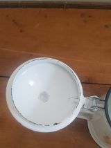 Ancienne cafetière émaillée - Motifs oies - vintage 60's