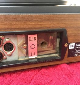 Combiné platine vinyle et ampli Dual 