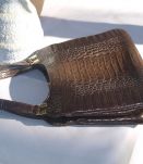 Sac à main croco vintage (classique années 60) 