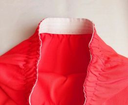 vintage années 90s jupe stretch orange fluo S