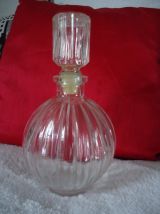  Flacons en verre sel de bain collection  8 + 2 bouchons 