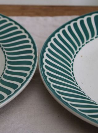 Lot de 6 assiettes DIGOIN