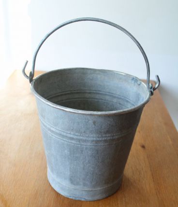 Seau Zinc années 60/70