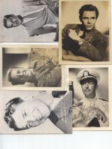 collection de cartes vintage avec les stars de Hollywood