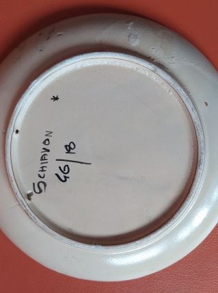 Asiette décorative Elio Shiavon