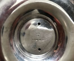 porte briquet métal argenté