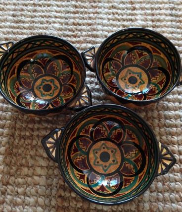 3 BOLS BRETONS EN FAIENCE