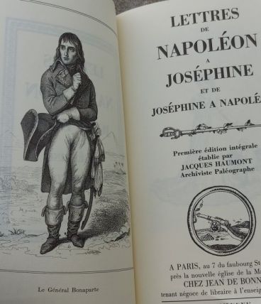Livre collection Jean de Bonnot-Lettres de Napoléon