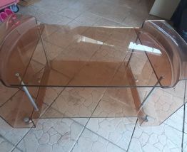 Meuble télé plexiglas
