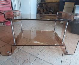 Meuble télé plexiglas