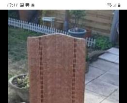 Chaise longue rotin