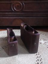 Ancien sac de médecin en cuir 