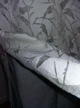 Robe longue vintage motifs  filigrane vert amande T 38