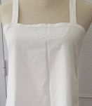 Authentique chemise de nuit début 1900 coton blanc 38/40
