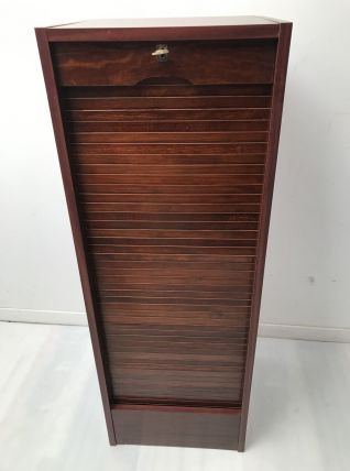 Meuble classeur à rideaux année 60-70