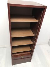 Meuble classeur à rideaux année 60-70