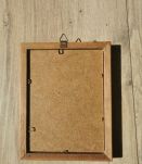 Ancien petit cadre illustration fleur