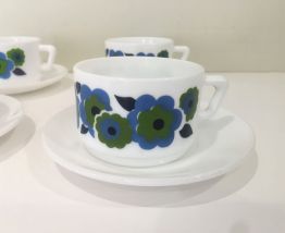 Lot de 4 tasses Arcopal Lotus