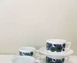 Lot de 4 tasses Arcopal Lotus