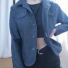 Veste effet denim - Vintage