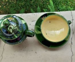 1930-Tasses anciennes Chamonix Edelweiss
