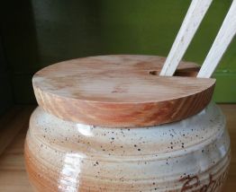 Pot à cornichons en grès du Marais 
