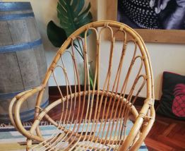 chaise rotin 