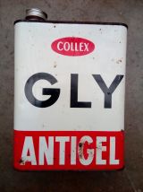 Bidon huile ancien Collex