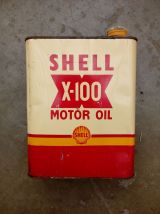 Ancien bidon Shell