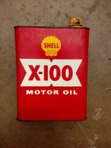 Vieux bidon Shell