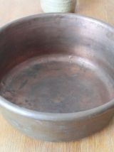 Chaudron, confiturier cuivre années 50/60