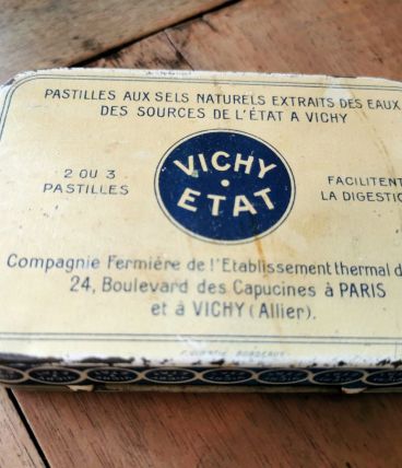 Boîte pastilles Vichy
