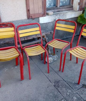 Chaises Bistrot Tolix