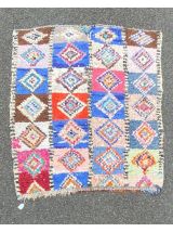 Tapis berbere boucherouite 135×180 cm