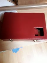 Trousse toilette vintage en cuir