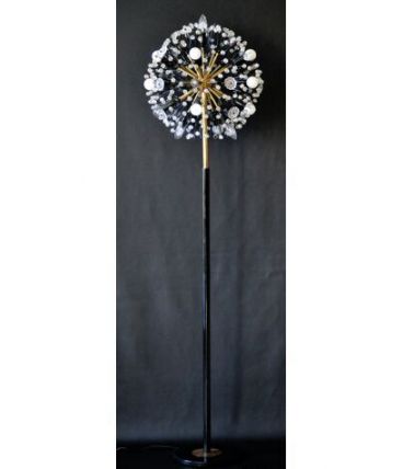 LAMPADAIRE " SNOWBALL" des années 50 - Hauteur 180 cm