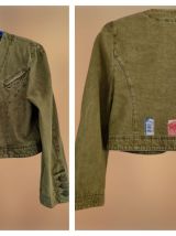 ✅ Ensemble Vintage Autrichien Jupe + Veste Boléro Schneider