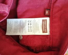 Pantalon slim rouge Comptoir des Cotonniers 36