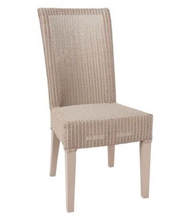 4 chaises Lloyd Loom Joséphine