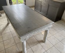Table bois exotique