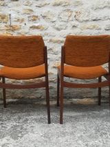 Chaises en teck des années 70