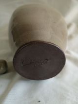 ancienne bouteille en gré bouchon gré tete
