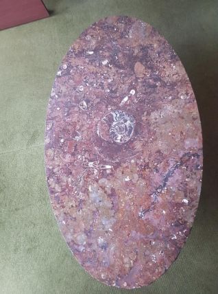 Table basse en pierre d'Erfoud