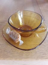 Tasses et sous tasses vintage VERECO
